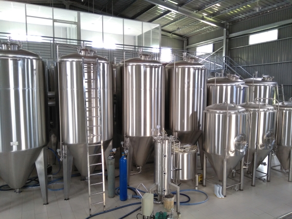Hệ thống lên men nhà máy bia - Điện Công Nghiệp Ngọc Thành Nam - Công Ty TNHH Tự Động Hóa Ngọc Thành Nam